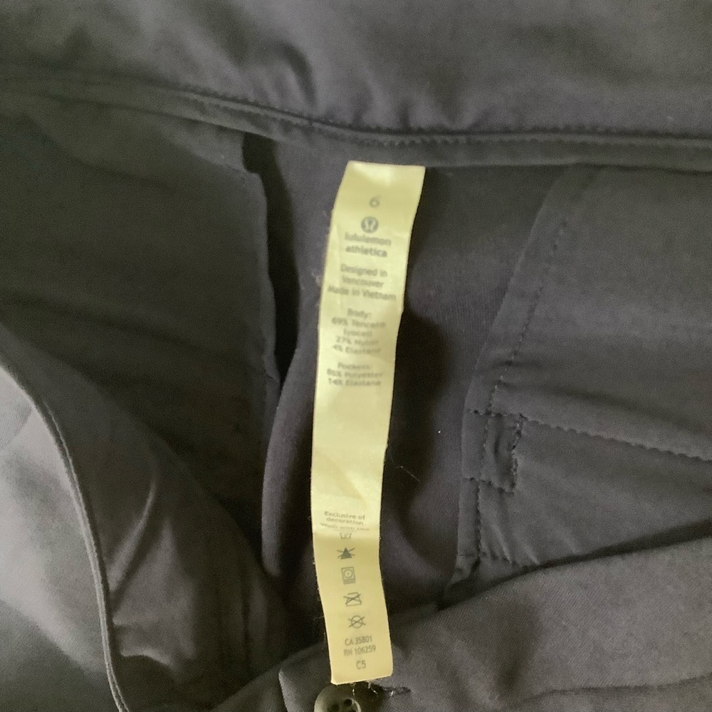 Lululemon Women’s Navy Blue Pants Size 6 Office Career - Picture 4 of 7